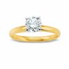 Thumbnail Image 1 of 1-1/4 CT. Certified Diamond Solitaire Engagement Ring in 14K Gold