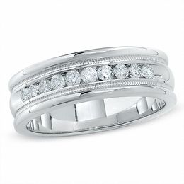 Men S And Ladies Wedding Rings Gold Diamond Bands Zales Zales