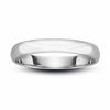 Thumbnail Image 1 of Ladies' 3mm Wedding Band in 14K White Gold - Size 6