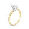 Thumbnail Image 1 of 1 CT. Certified Marquise Diamond Solitaire Engagement Ring in 14K Gold (I/I2)