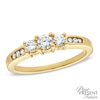 Thumbnail Image 1 of 1/2 CT. T.W. Diamond Past Present Future® Ring in 14K Gold
