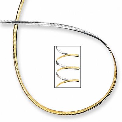 10k gold omega necklace