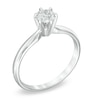 Thumbnail Image 1 of 1/2 CT. Diamond Solitaire Engagement Ring in 14K White Gold (I/I2)