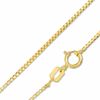 Thumbnail Image 1 of Ladies' 0.85mm Box Chain Necklace in 14K Gold - 16"
