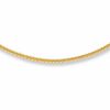 Thumbnail Image 1 of Ladies' 1.1mm Square Wheat Chain Necklace in 14K Gold - 18"
