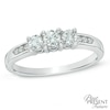 Thumbnail Image 0 of 1/2 CT. T.W. Diamond Past Present Future® Ring in 14K White Gold