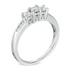 Thumbnail Image 2 of 1/2 CT. T.W. Diamond Past Present Future® Ring in 14K White Gold