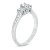 Thumbnail Image 2 of 1 CT. T.W. Princess-Cut Diamond Past Present Future® Engagement Ring in 14K White Gold