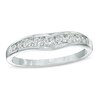 Thumbnail Image 0 of 3/8 CT. T.W. Diamond Contour Band in 14K White Gold