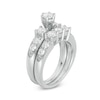 Thumbnail Image 1 of 2 CT. T.W. Diamond Three Stone Bridal Set in 14K White Gold