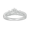 Thumbnail Image 3 of 2 CT. T.W. Diamond Three Stone Bridal Set in 14K White Gold