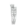 Thumbnail Image 3 of 2 CT. T.W. Diamond Three Stone Bridal Set in 14K White Gold