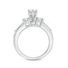 Thumbnail Image 4 of 2 CT. T.W. Diamond Three Stone Bridal Set in 14K White Gold