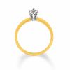 Thumbnail Image 3 of 1/2 CT. Marquise Diamond Solitaire Engagement Ring in 14K Gold