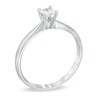 Thumbnail Image 2 of 1/4 CT. Princess-Cut Diamond Solitaire Engagement Ring in 14K White Gold