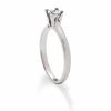 Thumbnail Image 2 of 1/3 CT. Princess Cut Diamond Solitaire Engagement Ring in 14K White Gold