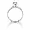 Thumbnail Image 3 of 1/3 CT. Princess Cut Diamond Solitaire Engagement Ring in 14K White Gold