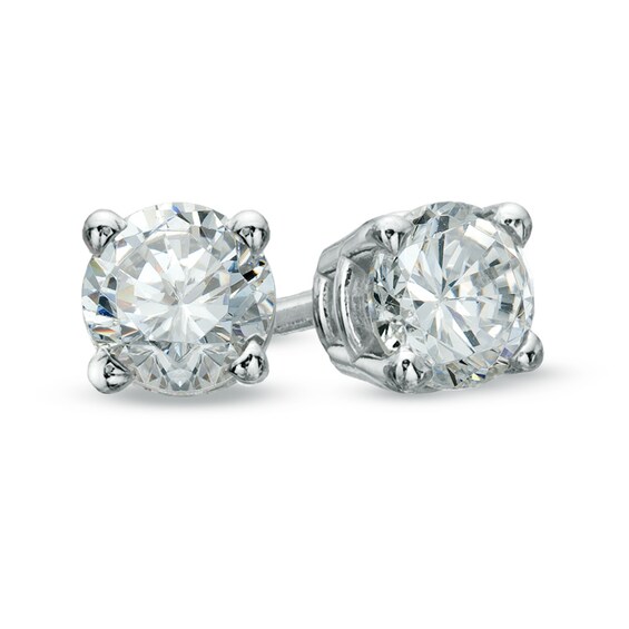 CT. T.w. Diamond Solitaire Stud Earrings in 14K Gold