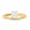 Thumbnail Image 1 of 1/2 CT. Certified Diamond Solitaire Engagement Ring in 18K Gold - Signature Collection
