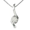 Thumbnail Image 1 of Sirena™ 1/3 CT. Diamond Solitaire Pendant in 14K White Gold