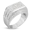 Thumbnail Image 1 of 1-7/8 CT. T.W. Rectangle Diamond Ring in 14K White Gold