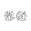 Thumbnail Image 0 of 1-1/2 CT. T.W. Diamond Solitaire Stud Earrings in 14K White Gold