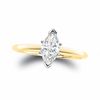 Thumbnail Image 1 of 1/3 CT. Certified Princess-Cut Diamond Solitaire Engagement Ring in 14K White Gold
