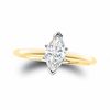 Thumbnail Image 0 of 1/3 CT. Certified Princess-Cut Diamond Solitaire Engagement Ring in 14K White Gold