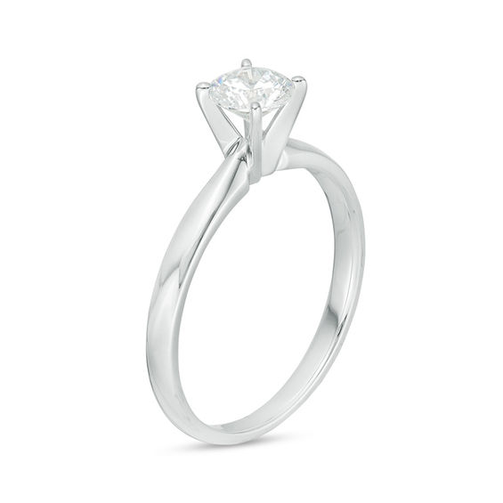 CT. Certified Diamond Solitaire Engagement Ring in 14K Gold