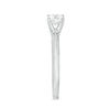 Thumbnail Image 4 of 1/2 CT. Certified Diamond Solitaire Engagement Ring in 14K White Gold