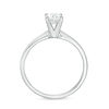 Thumbnail Image 5 of 1/2 CT. Certified Diamond Solitaire Engagement Ring in 14K White Gold