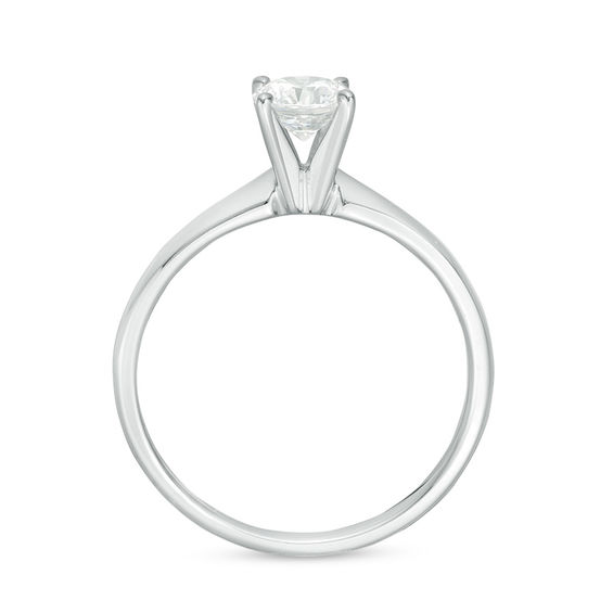 CT. Certified Diamond Solitaire Engagement Ring in 14K Gold