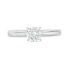 Thumbnail Image 5 of 1/2 CT. Certified Diamond Solitaire Engagement Ring in 14K White Gold