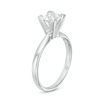 Thumbnail Image 1 of 1 CT. Certified Princess-Cut Diamond Solitaire Engagement Ring in 14K White Gold (I/I1)
