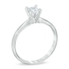 Thumbnail Image 1 of 1/2 CT. Princess-Cut Diamond Solitaire Engagement Ring in 14K White Gold (I/I2)