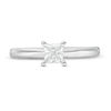 Thumbnail Image 5 of 1/2 CT. Princess-Cut Diamond Solitaire Engagement Ring in 14K White Gold (I/I2)