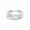 Thumbnail Image 1 of 1/2 CT. T.W. Square-Cut Diamond Solitaire Enhancer in 14K White Gold