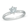 Thumbnail Image 0 of 5/8 CT. Diamond Solitaire Engagement Ring in 14K White Gold