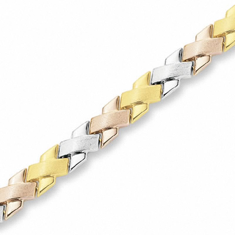 10k tri tone gold