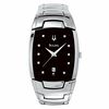 Thumbnail Image 1 of Men's Bulova Watch With Tonneau Black Dial (Model: 96G46)