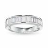 Thumbnail Image 1 of 1/2 CT. T.W. Baguette Diamond Channel Band in 14K White Gold