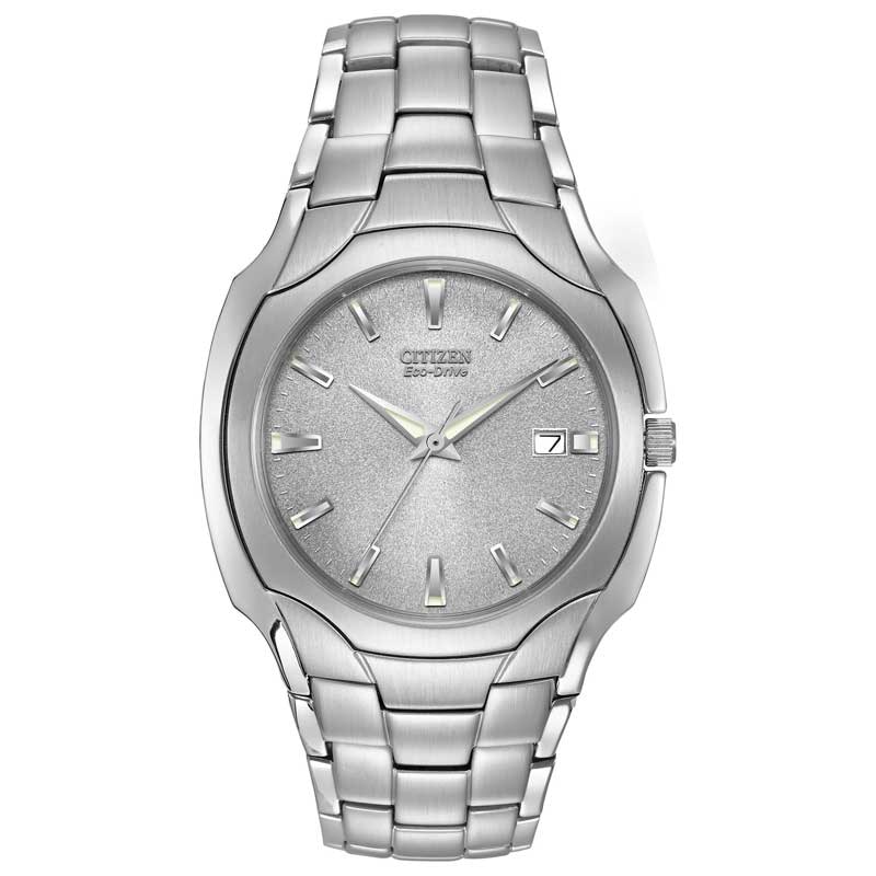 Main Image 1 of Men's Citizen Eco-Drive® Stainless Steel Watch (Model: BM6010-55A)
