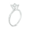 Thumbnail Image 1 of 1 CT. Certified Princess-Cut Diamond Solitaire Engagement Ring in 14K White Gold (I/I2)