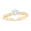 Thumbnail Image 1 of 1/3 CT. Diamond Solitaire Engagement Ring in 14K Gold (I/I2)