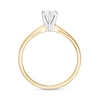 Thumbnail Image 5 of 1/3 CT. Diamond Solitaire Engagement Ring in 14K Gold (I/I2)