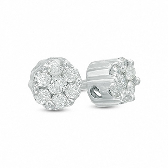 zales diamond earrings gold