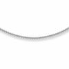 Thumbnail Image 0 of Ladies' 1.0mm Square Wheat Chain Necklace in 14K White Gold - 20"