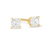 Thumbnail Image 1 of 1/5 CT. T.W. Diamond Solitaire Stud Earrings in 14K Gold