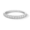 Thumbnail Image 1 of 1/2 CT. T.W. Diamond Prong Band in 14K White Gold
