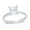 Thumbnail Image 0 of 1-1/2 CT. Certified Princess-Cut Diamond Solitaire Engagement Ring in 14K White Gold (J/I2)